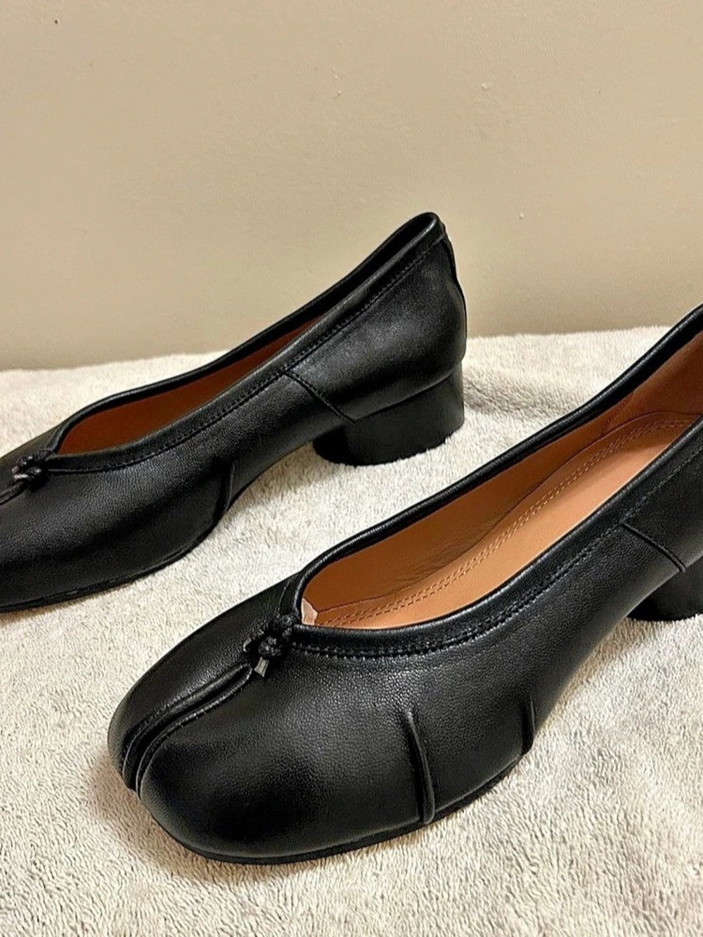 Chanel Lambskin Ballerina Heel Flats Size 36 EU